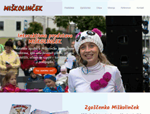 Tablet Screenshot of miskolincek.com